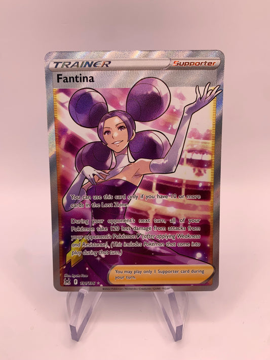 Pokemon Karte Trainer Fantina 191/196 Englisch