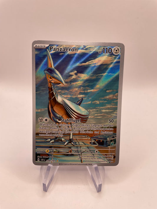 Pokemon Karte Art-Rare Panzaeron 209/191 Deutsch