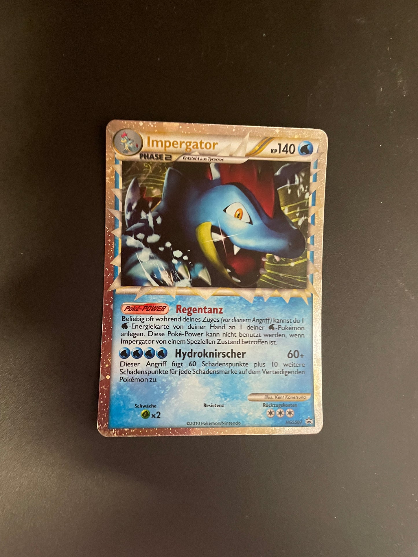 Pokemon Karte Prime Promo Impergator HGSS07 Deutsch