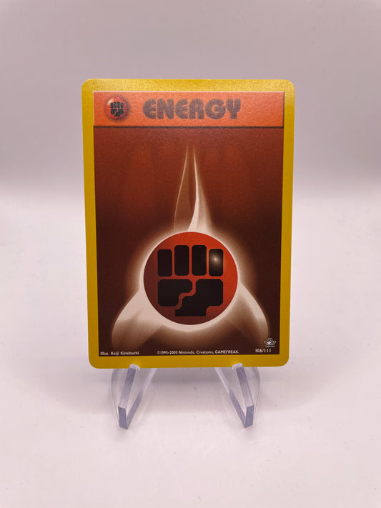 Pokemon Karte Neo Genesis Energy 106/111Englisch