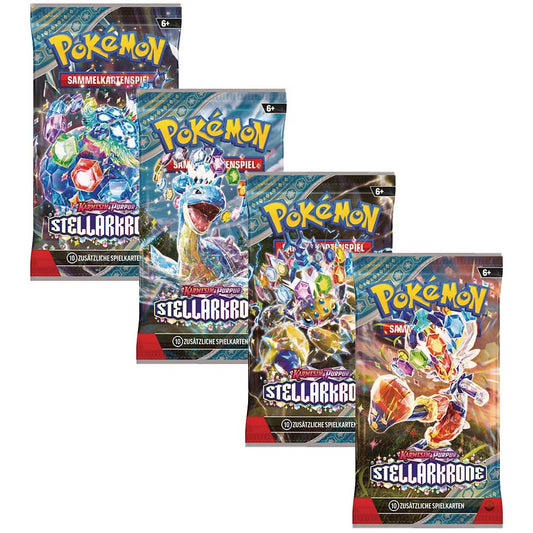 Pokemon Karte Booster Stellakrone Deutsch