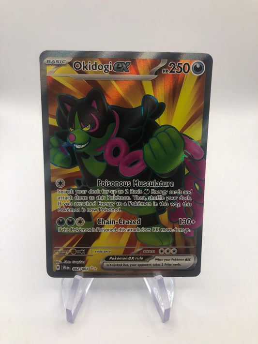 Pokemon Karte Fullart EX Boninu 82/64 englisch