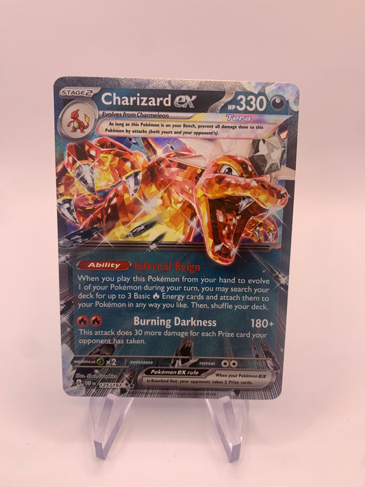 Pokemon Karte ex Glurak 125/197 Englisch