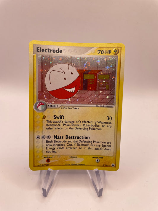 Pokemon Karte Holo Lektrobal 5/101 Englisch