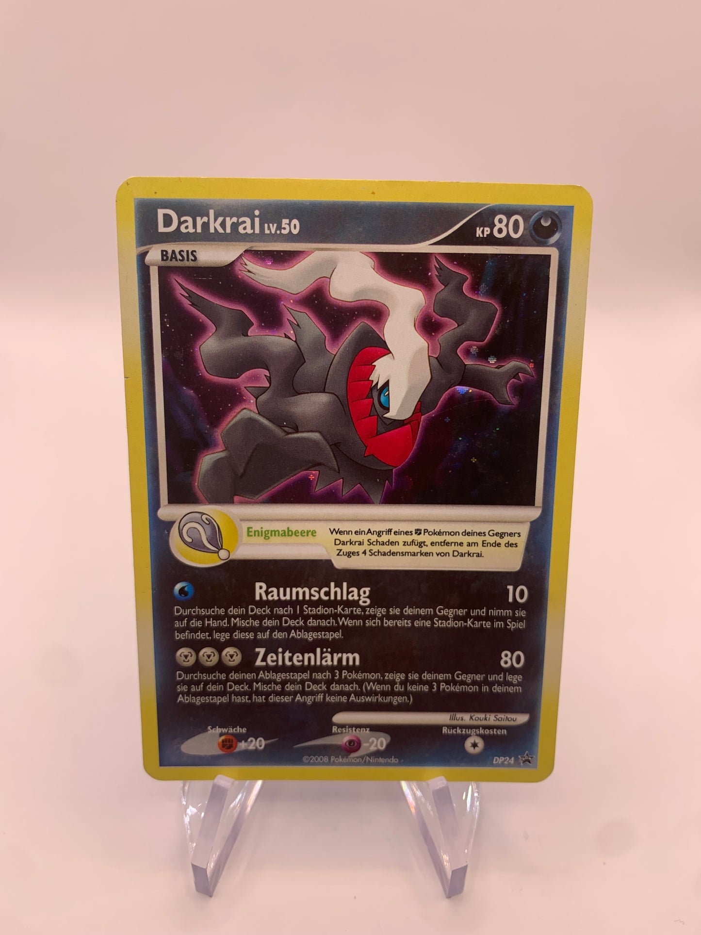 Pokemon Karte Holo Promo Darkrai DP24 Deutsch