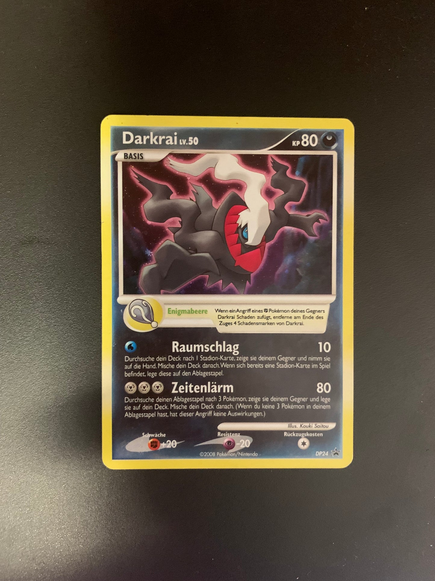 Pokemon Karte Holo Promo Darkrai DP24 Deutsch