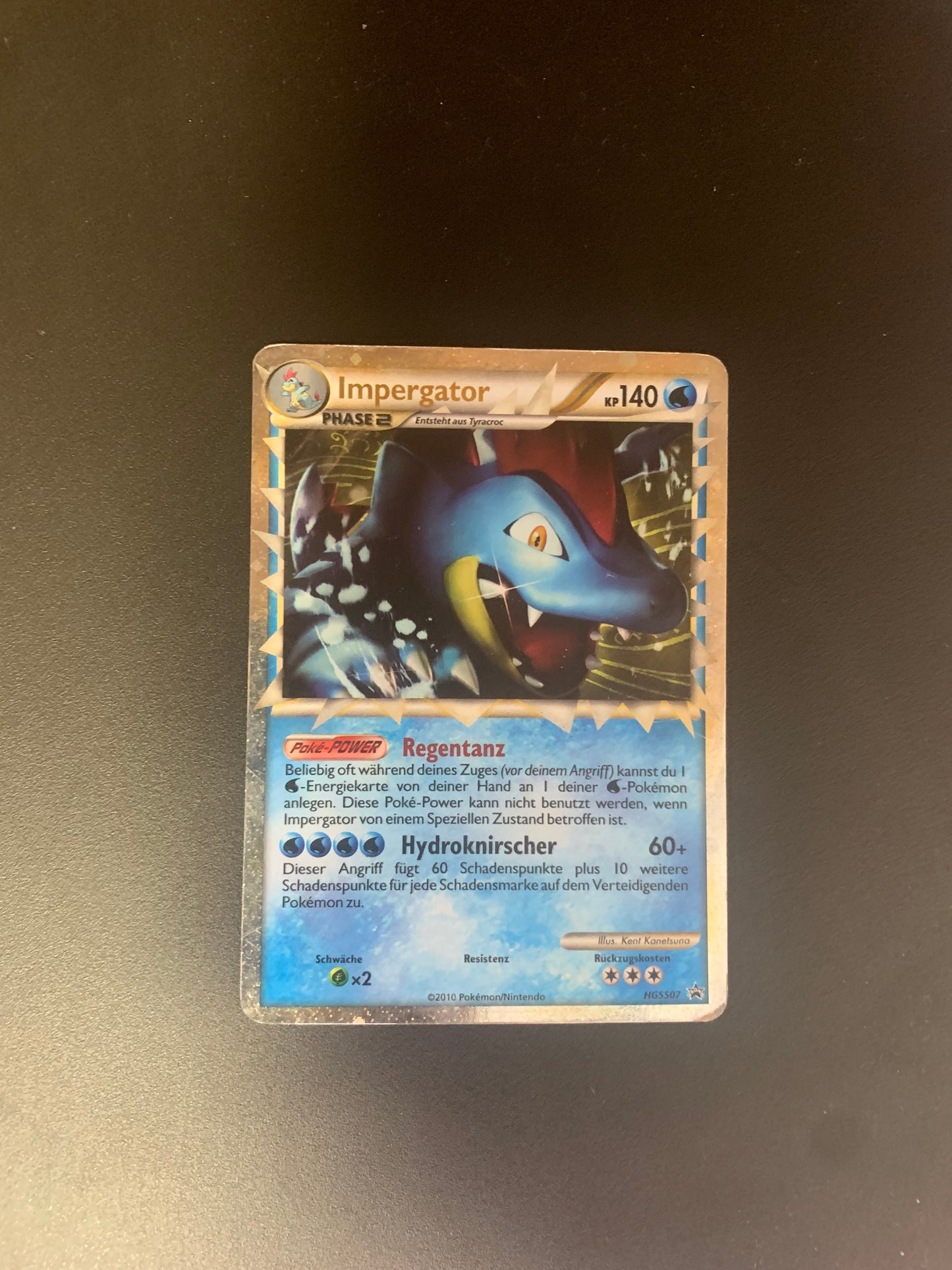 Pokemon Karte Prime Promo Impergator HGSS07 Deutsch