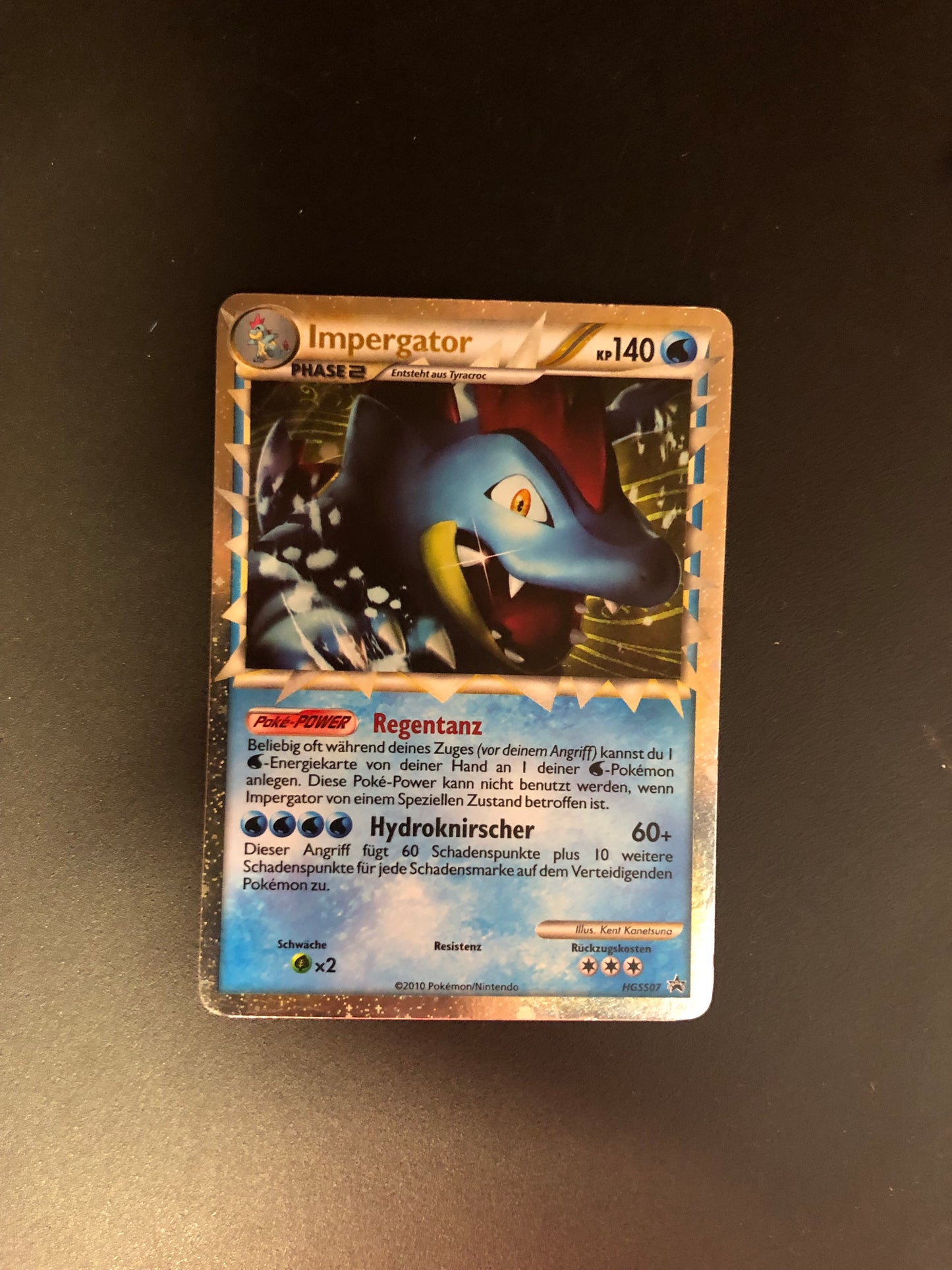 Pokemon Karte Promo Prime Impergator HGSS07 Deutsch