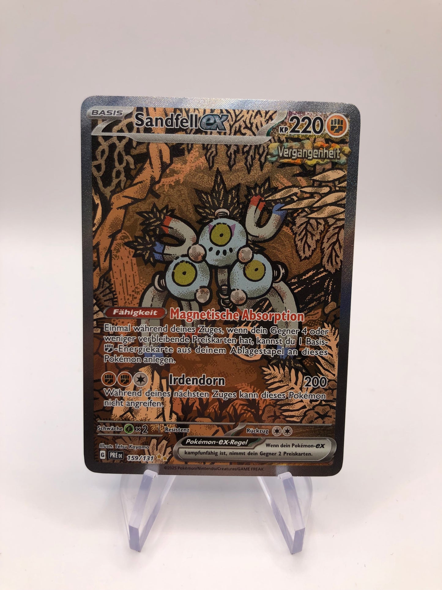 Pokemon Karte EX Sandfell 159/131 Deutsch
