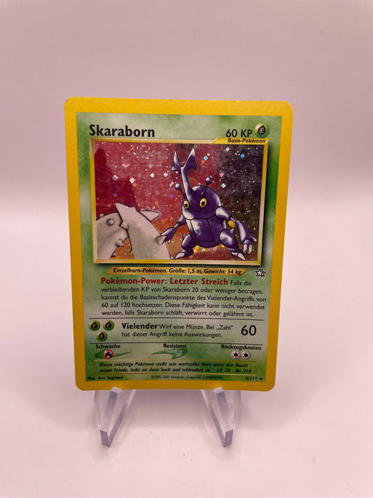 Pokemon Karte Holo Skaraborn 6/111 Deutsch