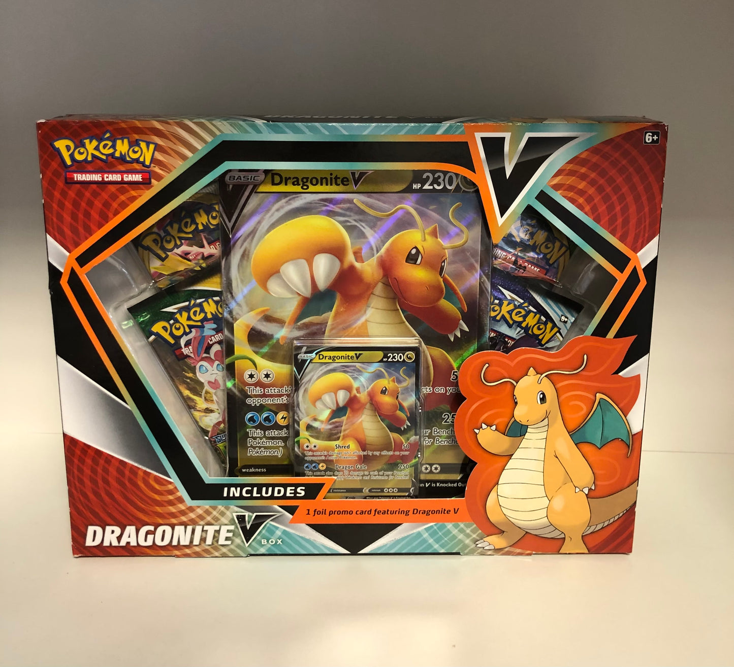 Pokemon OVP Dragoran V Box Englisch