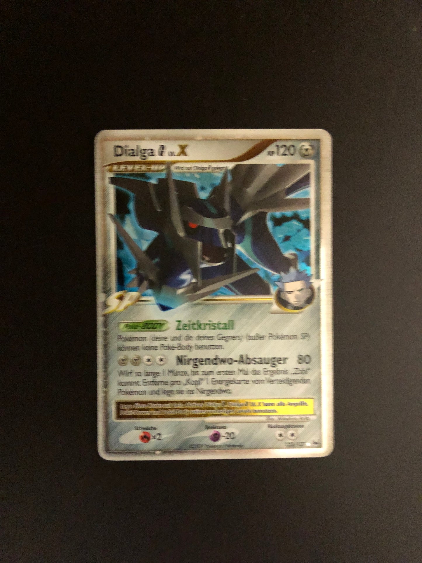 Pokemon Karte Holo Lv.X Dialga 122/127 Deutsch