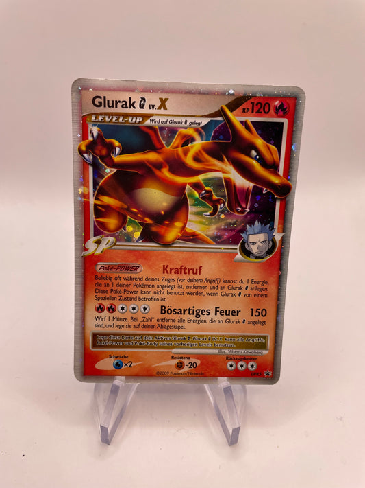 Pokemon Karte Lv.X Promo Glurak DP45 Deutsch