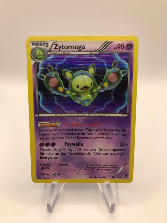 Pokemon Karte Revers Zytomega 57/114 Deutsch