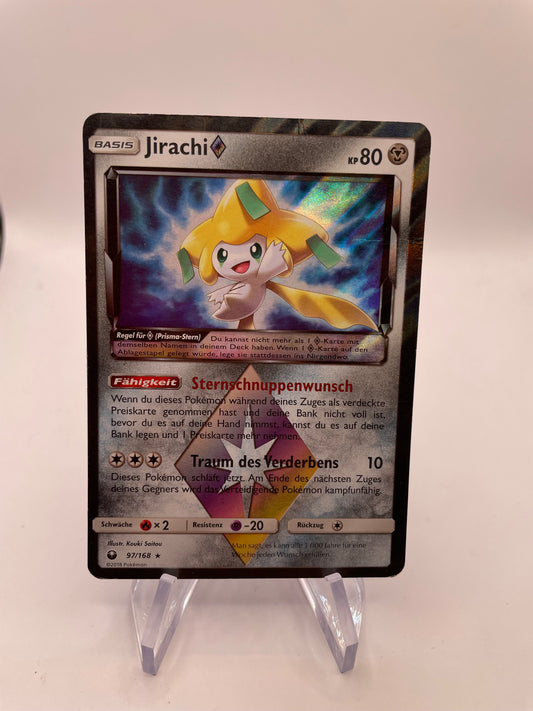 Pokemon Karte Revers Jirachi 97/168 Deutsch