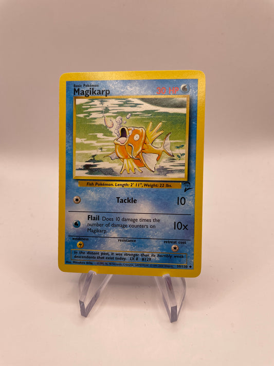 Pokemon Karte Base Set 2 Magikarp 50/130 Englisch