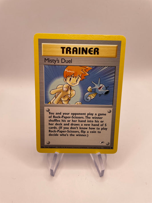 Pokemon Karte Gym Heros Mistys Duel 123/132 Englisch