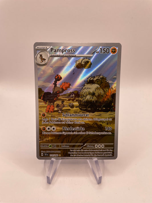 Pokemon Karte Art-Rare Pampross 175/162 Deutsch