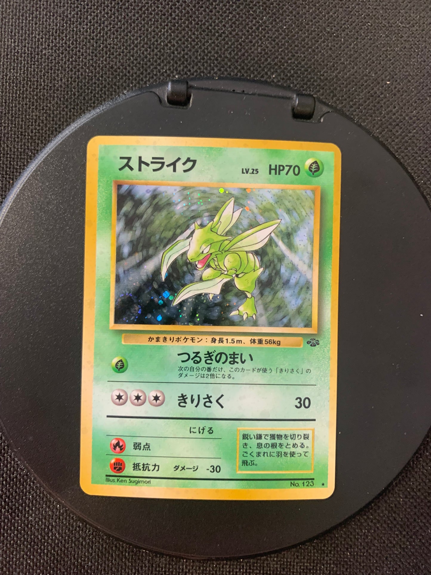 Pokemon Karte Holo Sichlor No.123 Japanisch