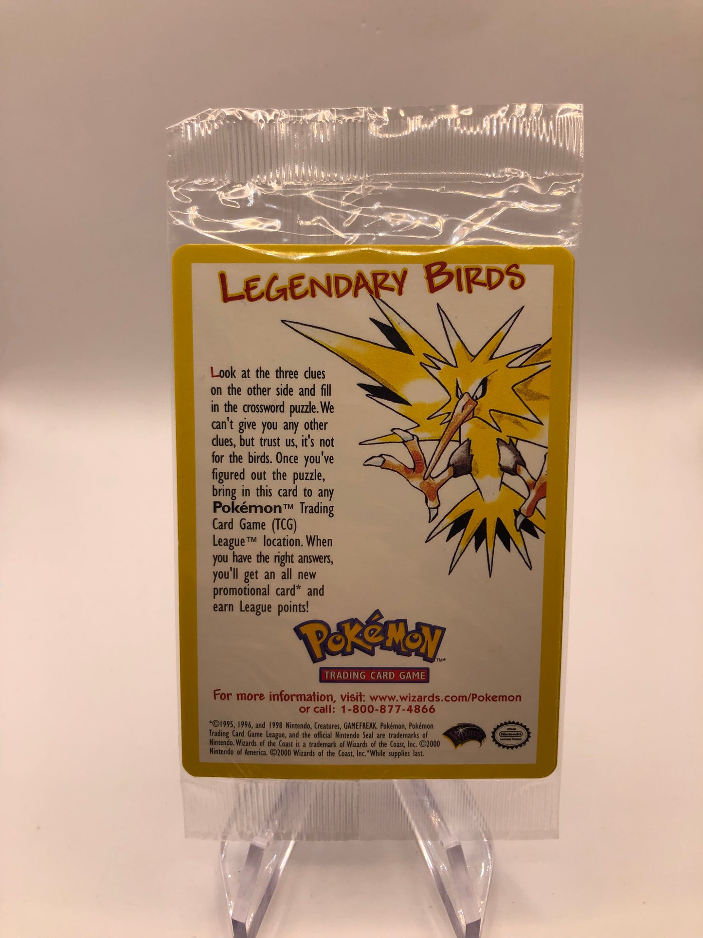 Pokemon Karte OVP Legendary Birds Englisch