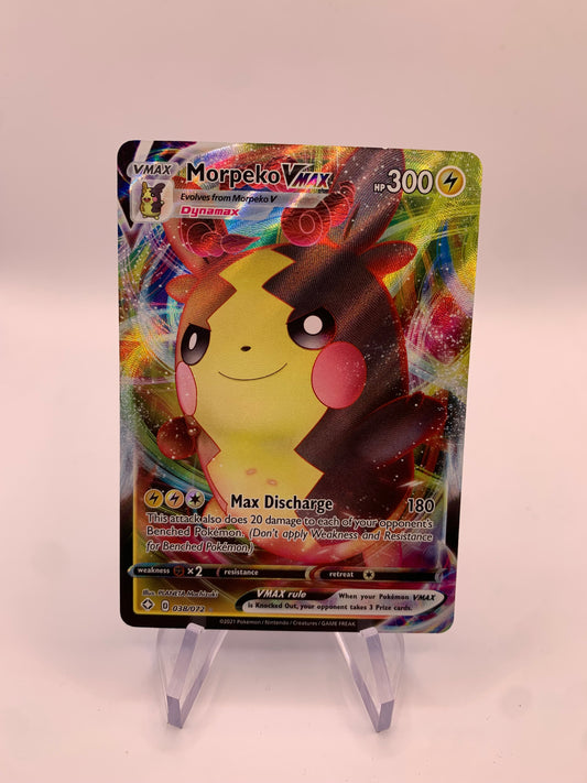 Pokemon Karte Vmax Morpeko 38/72 Deutsch