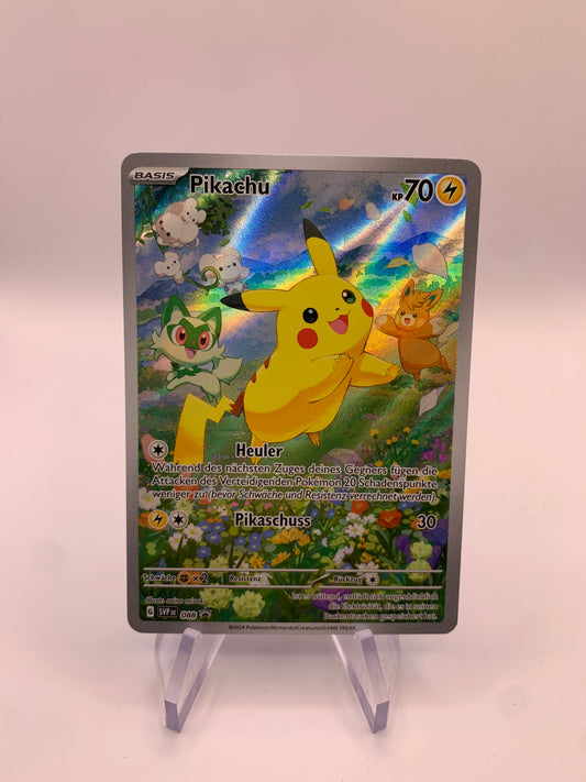 Pokemon Karte Art-Rare Promo Pikachu 088 Deutsch