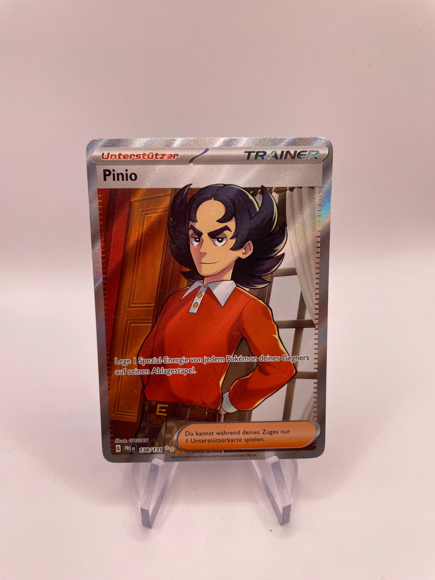 Pokémon Karte Trainer Pinio 138/131 Deutsch