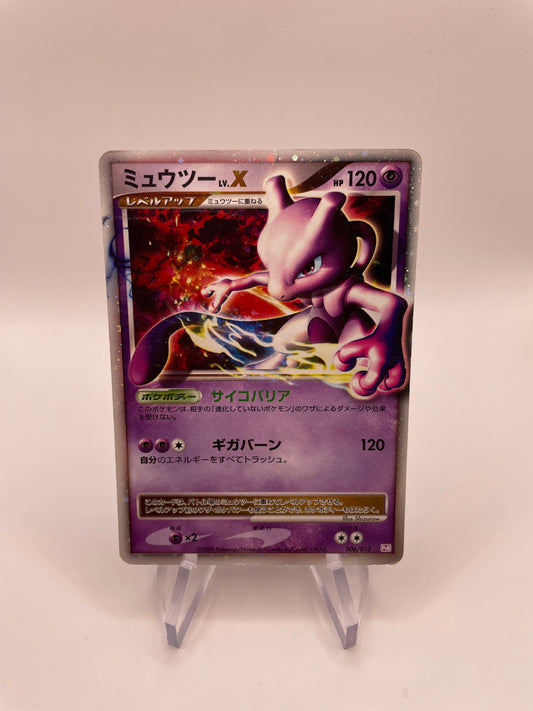 Pokemon Karte Mewtu Lv.X 6/12Japanisch