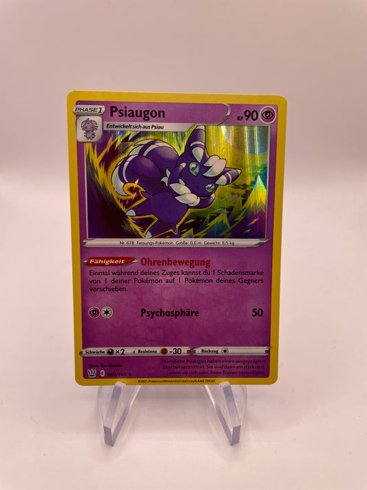 Pokémon Karte Holo Psiaugon 61/163 Deutsch