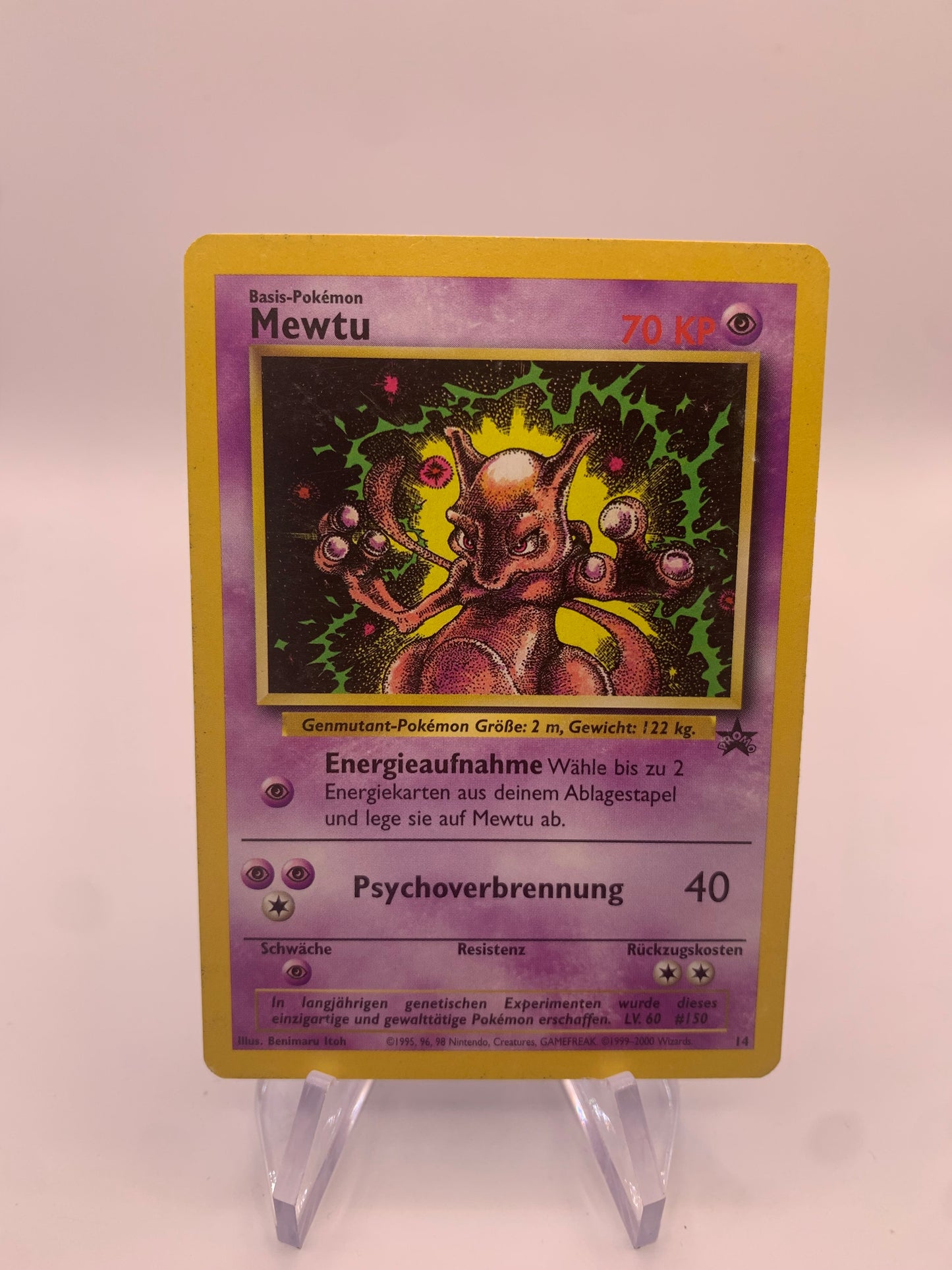 Pokemon Karte Promo Mewtu 14 Deutsch