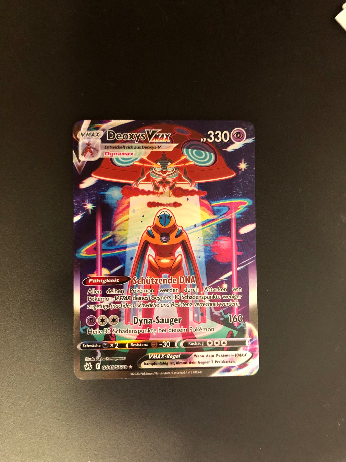 Pokemon Karte Alt-Art Vmax Deoxys GG45/GG70 Deutsch