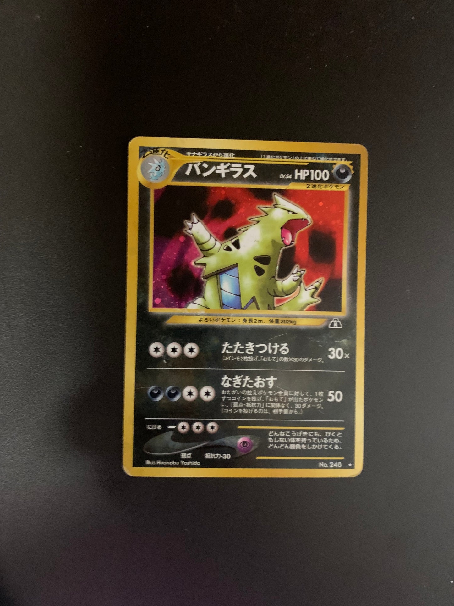 Pokemon Karte Holo Despotar No.248 Japnisch