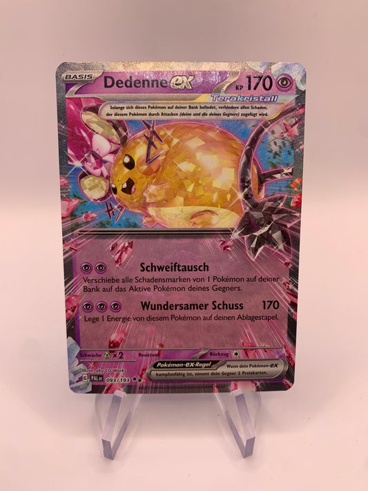 Pokemon Karte Ex Dedenne 93/193 Deutsch