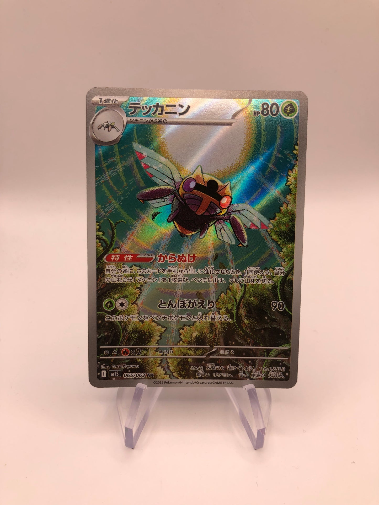 Pokemon Karte Art Rare Ninjask 65/63 Japanisch