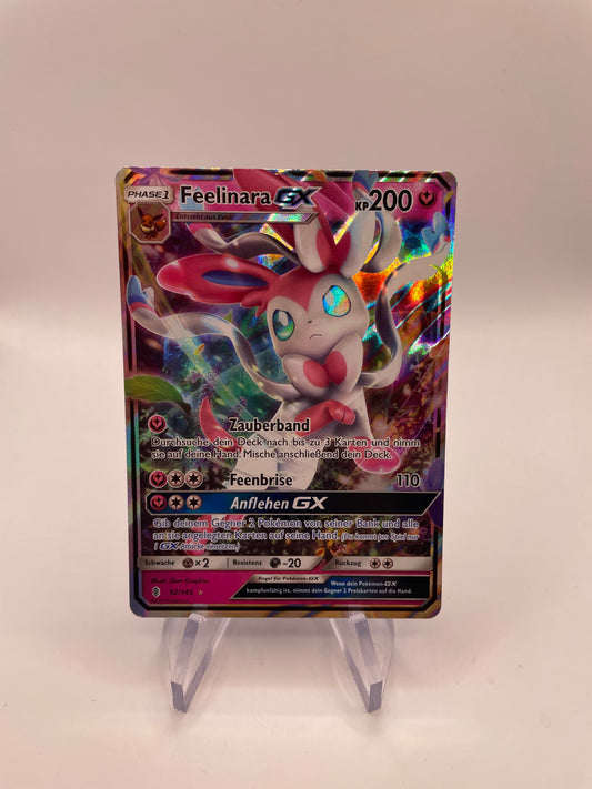 Pokemon Karte GX Feelinara 92/145 Deutsch
