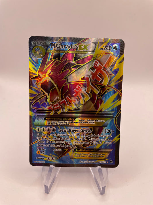 Pokemon Karte EX Mega Garados 115/122 Deutsch