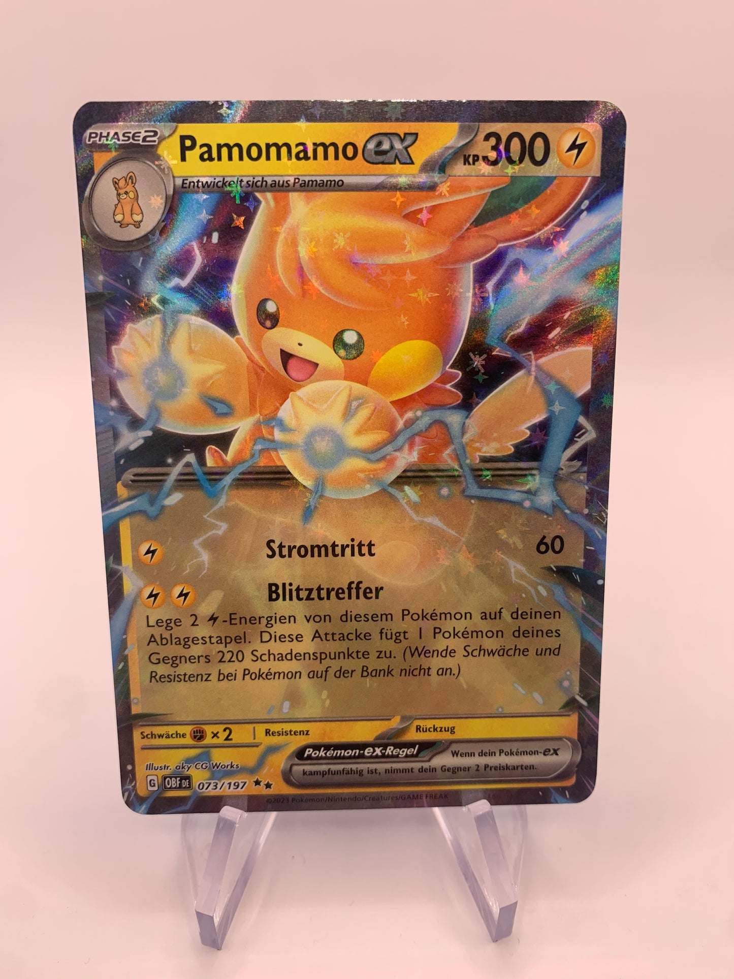 Pokemon Card PamPam 73/197 German