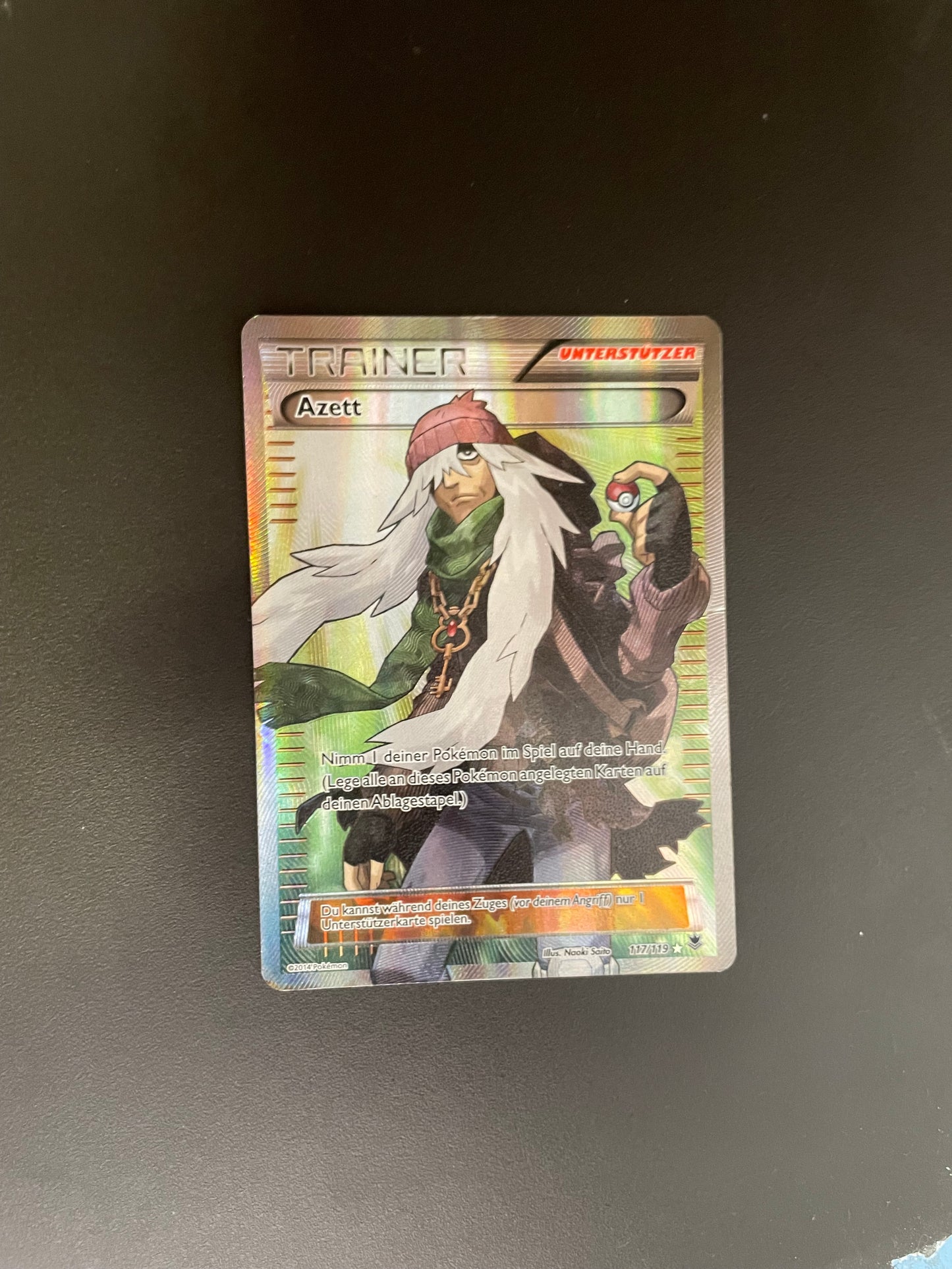 Pokemon Karte Trainer 117/119 Deutsch