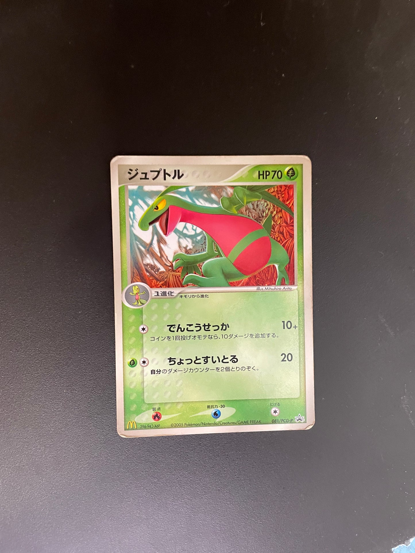 Pokemon Karte Promo Raptain 081/PCG-P Japanisch