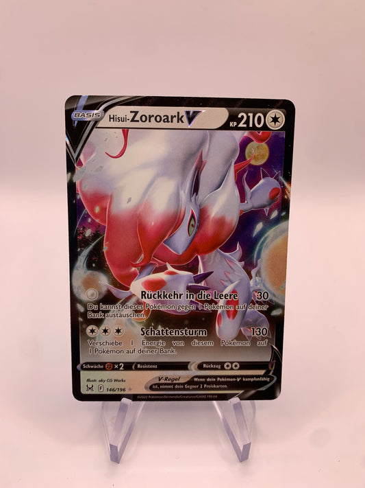 Pokemon Karte V Zoroark 146/196 Deutsch