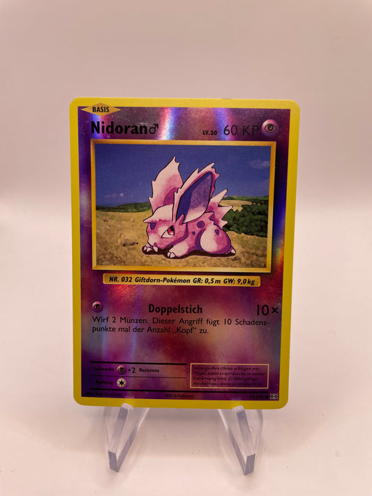 Pokemon Karte Revers Nidoran 43/108 Deutsch