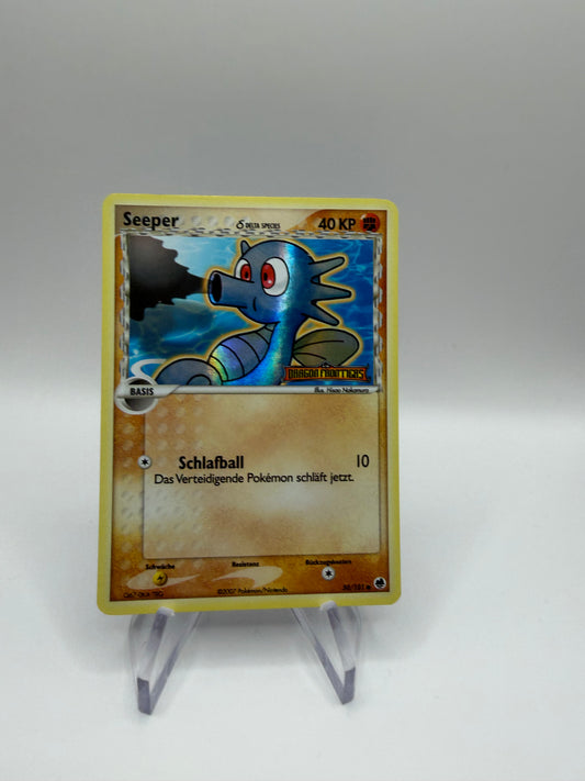 Pokemon Karte Stamp Delta Species Seeper 50/101 Deutsch