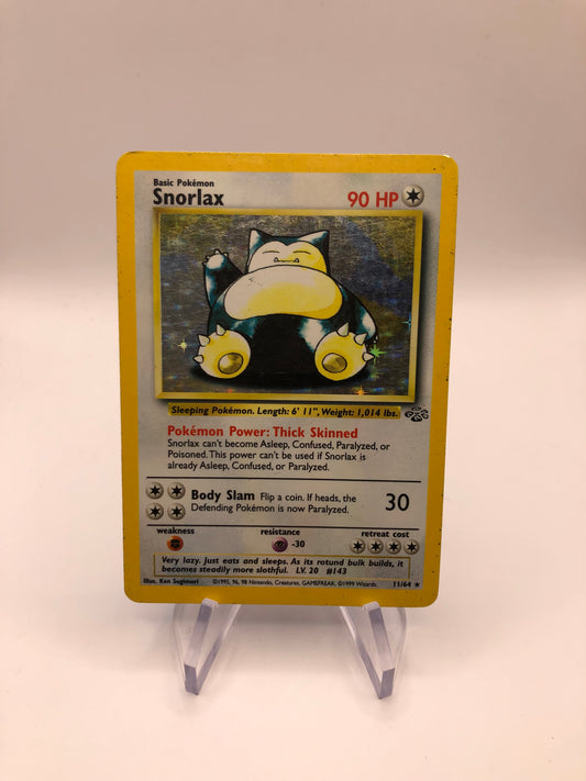 Pokemon Karte Holo Dschungel Relaxo 11/64 Englisch