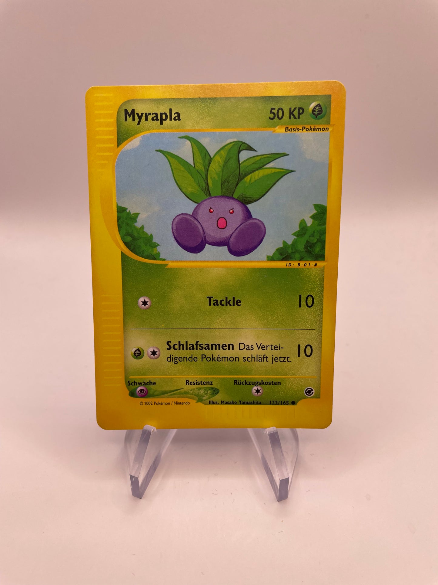 Pokemon Karte e-Series Myrapla 122/165 Deutsch
