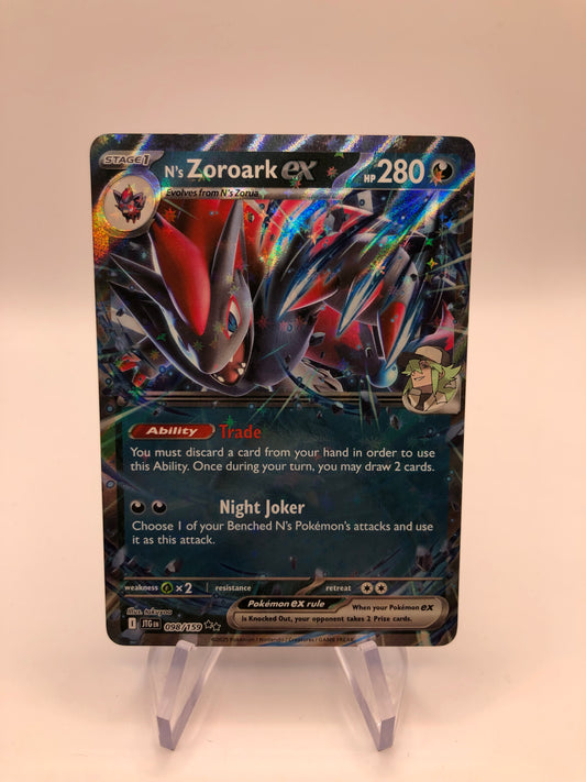 Pokemon Karte Ex Zoroark 98/159 Englisch