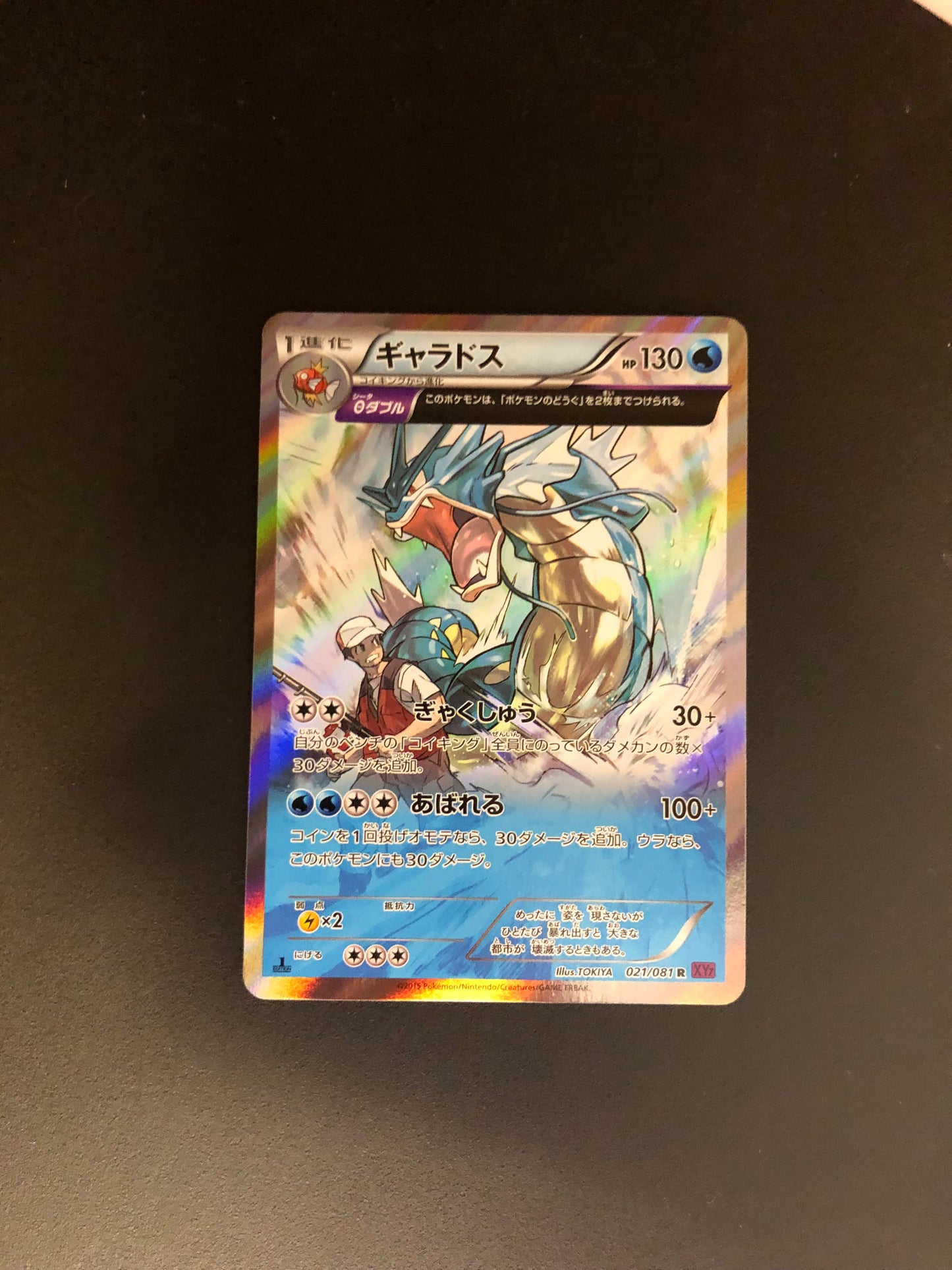 Pokemon Karten Art-Rare Garados 21/81 Japanisch