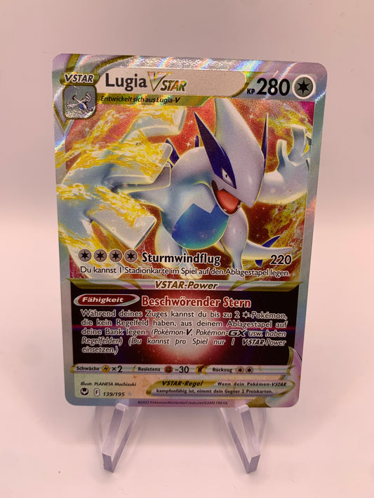 Pokemon Karte Vstar Lugia 139/195 Deutsch