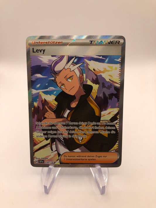 Pokemon Karte Trainer Levy 232/191  Deutsch