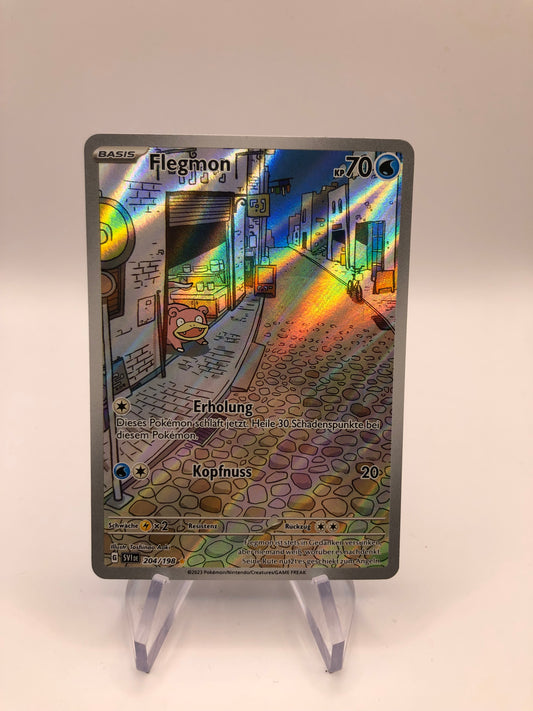 Pokemon Karte Art Rare Flegmon 204/198 Deutsch