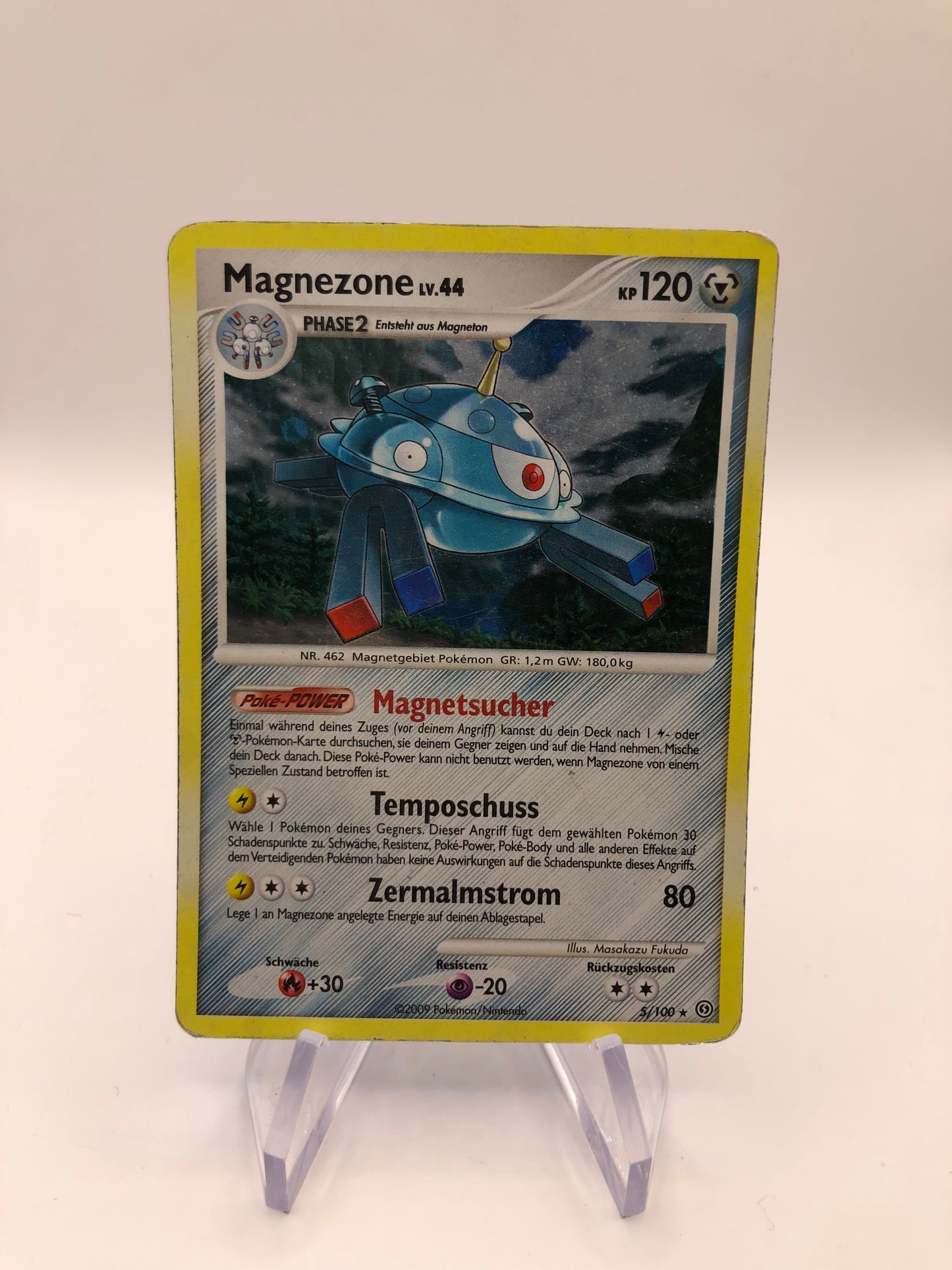 Pokemon Karte Holo Magnezone 5/100 Deutsch
